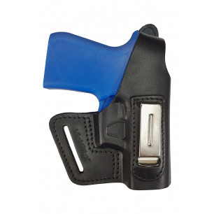 OWB / IWB kožené pouzdro pro Zoraki 914 – bezpečné nošení v černé barvě