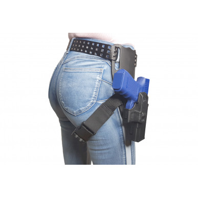 AM05 حامل الساق لـ Glock 31 أسود VlaMiTex