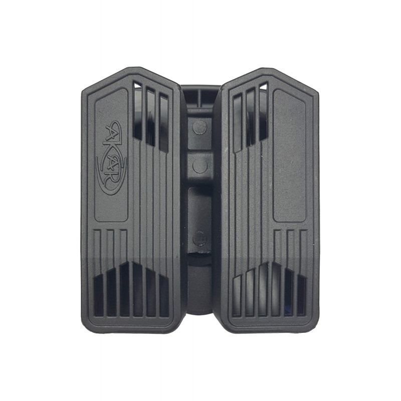 AM06 Rotation Double Magazine Holder for Glock 23 Black VlaMiTex