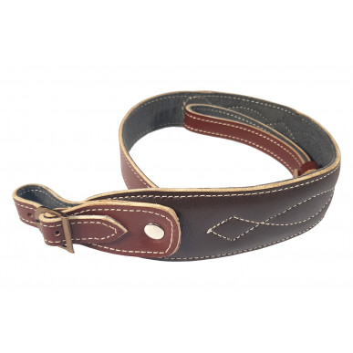 J49 Cinghia per Fucile Marrone Chiaro-Marrone Scuro VlaMiTex