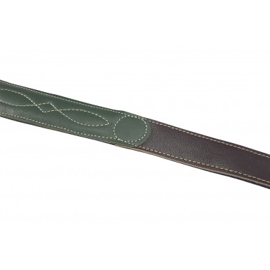 J50 Cinghia per Fucile Verde Scuro-Marrone Scuro VlaMiTex