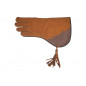 J51 Falknerhandschuh aus Leder VlaMiTex