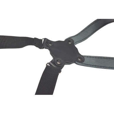 S6 kožené ramenní pouzdro pro Ruger MAX 9 černé VlaMiTex