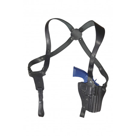 Coldre de Ombro de Couro Smith & Wesson 10 4 Polegadas – discreto & robusto