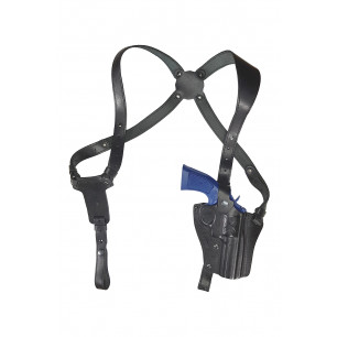 Holster d'épaule en cuir Colt Python 4 pouces – discret & fiable