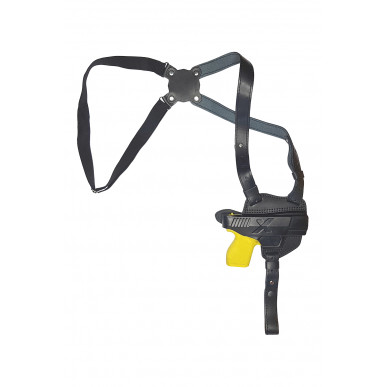 S6 Leather Shoulder Holster for Taurus GX4 Black VlaMiTex