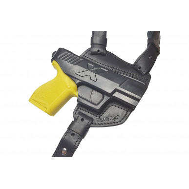 S6 Bőr Válltok Taurus GX4 fekete VlaMiTex