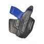 B6 Leather Holster for Springfield Hellcat Black VlaMiTex