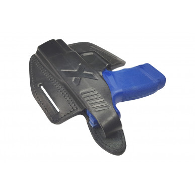 B6 Leather Holster for Springfield Hellcat Black VlaMiTex