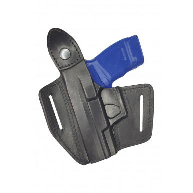 B6 Holster en cuir pour Springfield Hellcat noir VlaMiTex