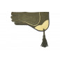 J53 Falconry Glove made of Leather Green VlaMiTex