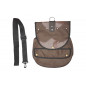 J56 Bolsa de Falcoaria em Cordura Marrom