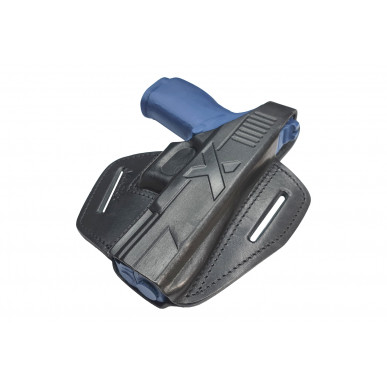 B9 Leder Holster für Springfield  Echelon schwarz VlaMiTex