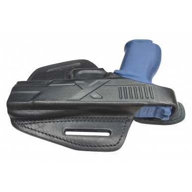 B9 Holster en cuir pour Springfield Echelon noir VlaMiTex