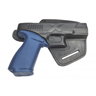 B9 Кожен кобур за Springfield Echelon черен VlaMiTex