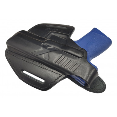 B19 レザー ホルスター Smith & Wesson M&P 2.0 用 黒 VlaMiTex