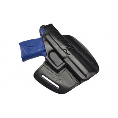 B19 Кожен кобур за Smith & Wesson M&P 2.0 черен VlaMiTex