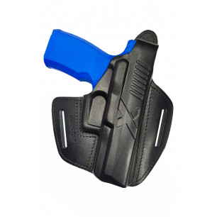 Kožené puzdro pre Sig Sauer P322 OWB – Pravák s tlačidlom