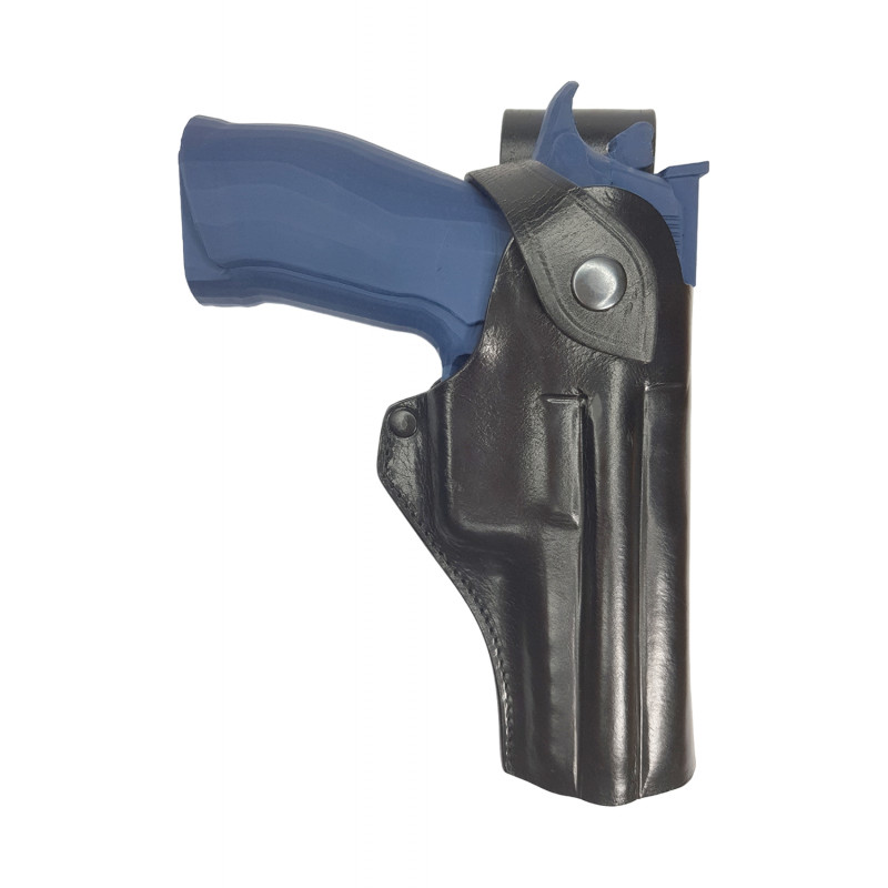 B30 Leder Holster für Sig Sauer P226 X-Five  mit Red Dot schwarz VlaMiTex