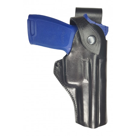 Leder Holster für Sig Sauer P320 X-Five mit Red Dot – Lederholster für Rechtsauszug
