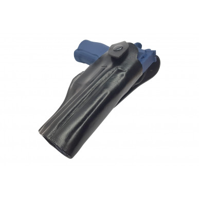 B30 Coldre de Couro para CZ P09 com Red Dot preto VlaMiTex