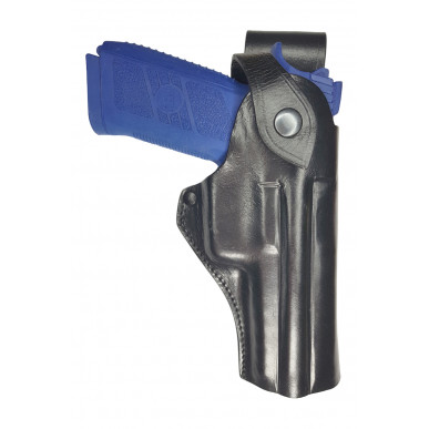 B30 Coldre de Couro para CZ P09 com Red Dot preto VlaMiTex