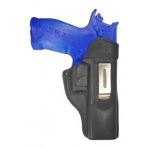 IWB लेदर होल्स्टर Sig Sauer P320 X-फाइव के लिए – सटीक, आरामदायक, स्थिर