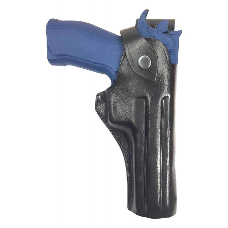 B31 Kožené pouzdro pro Sig Sauer P220 X-Six s Red Dot černé VlaMiTex