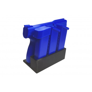 H3 Support de Table pour 1 Pistolet et 3 Chargeurs