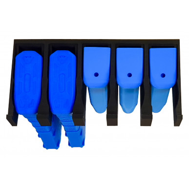 H5 Holder for 9mm Double-Stack Pistol Magazines and AR15 MagPul Magazines