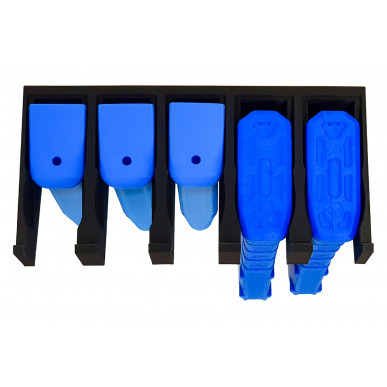 H5 Support pour chargeurs de pistolets 9mm à double rangée et chargeurs AR15 MagPul