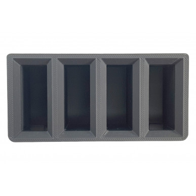 Soporte para Revistas de una Sola Fila H6 para Armario de Armas