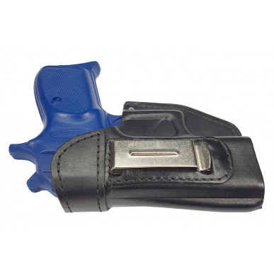 IWB 2Li Coldre de Couro para Bersa Thunder 380 Canhoto VlaMiTex