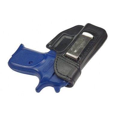 IWB 2Li Coldre de Couro para Bersa Thunder 380 Canhoto VlaMiTex