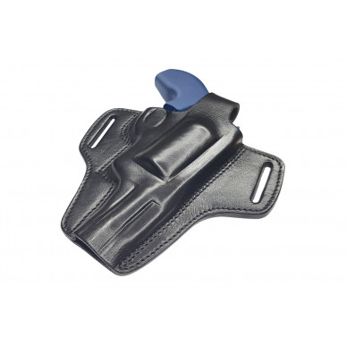 R5 Револверен кожен кобур за Smith & Wesson Governor черен VlaMiTex