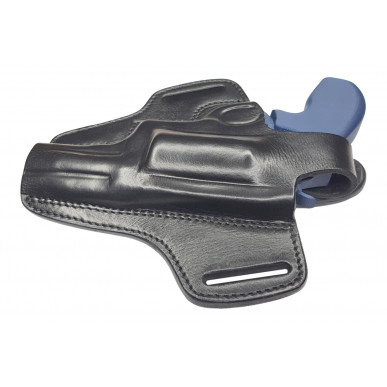 R5 Revolver-læderhylster til Smith & Wesson Governor sort VlaMiTex
