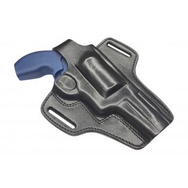 R5 रिवॉल्वर-लेदर होल्स्टर फॉर Smith & Wesson Governor काला VlaMiTex