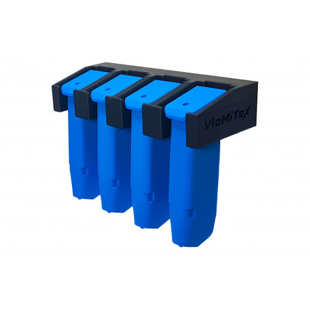 H1 Porta caricatori per armadio per armi per caricatori 9 mm e .40 S&W (a doppia fila) armadio blindato