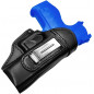 IWB 3 Holster en cuir pour Walther Q4 noir VlaMiTex