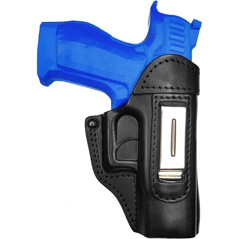 IWB 3 Holster en cuir pour Walther Q4 noir VlaMiTex