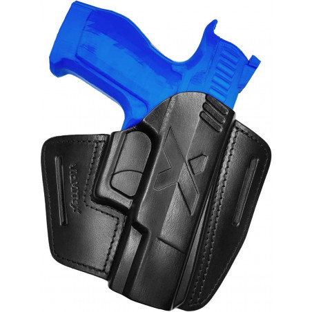 Bőr pisztolytok Walther Q4 OWB – Jobbkezes