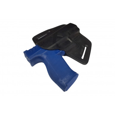 U5 Leather Quick Draw Holster for Walther PDP Barrel 4 Inch Black VlaMiTex