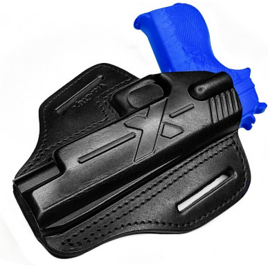 U23 nahkakotelo Sig Sauer P210:lle musta VlaMiTex