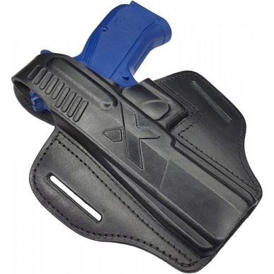 B15Li Holster en cuir pour CZ SP-01 Shadow gaucher VlaMiTex