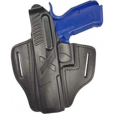 B15Li Holster en cuir pour CZ SP-01 Shadow gaucher VlaMiTex