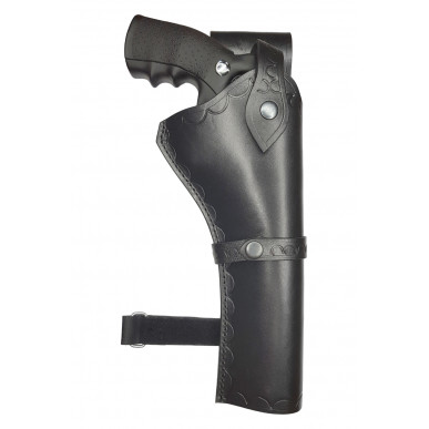 R8 Leather Holster for Taurus 44 Revolver Black VlaMiTex