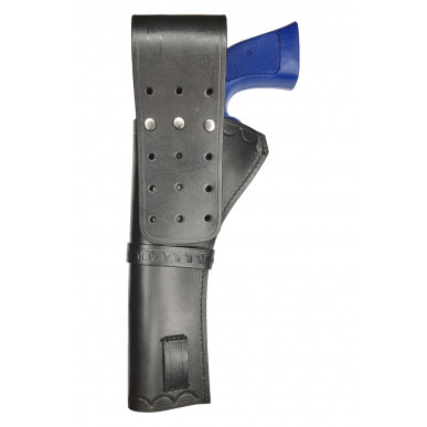 R8 Leather Holster for Taurus Tracker Revolver Black VlaMiTex