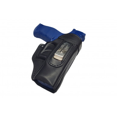 IWB 3 kožené pouzdro pro Walther PPQ černé VlaMiTex
