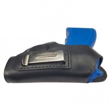 IWB 1-1 Coldre de Couro para Zoraki 906 preto VlaMiTex