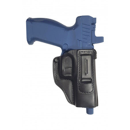 IWB लेदर होल्स्टर CANIK METE SFT PRO के लिए रेड डॉट के साथ – सटीक फिट और आकार में स्थिर